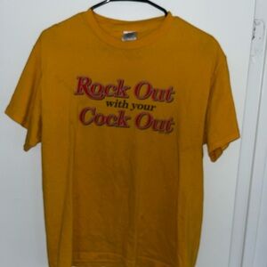 Delta Yellow Short Sleeve Tee Bold Graphic